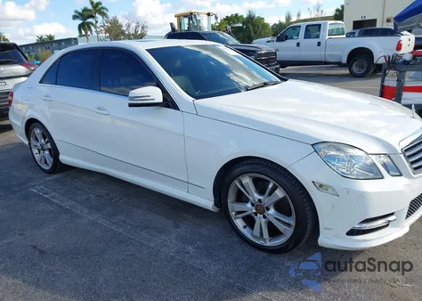 2013 Mercedes-Benz E 350 from USA, damaged, VIN WDDHF5KB7DA724349